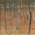 Hayedo I bosque de Gustav Klimt